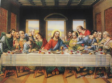 the last supper table